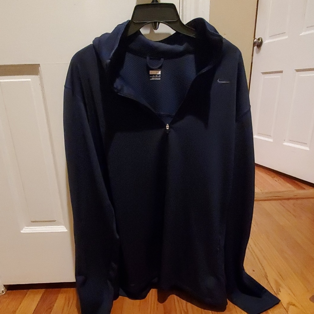 Half zipper sweat shirt